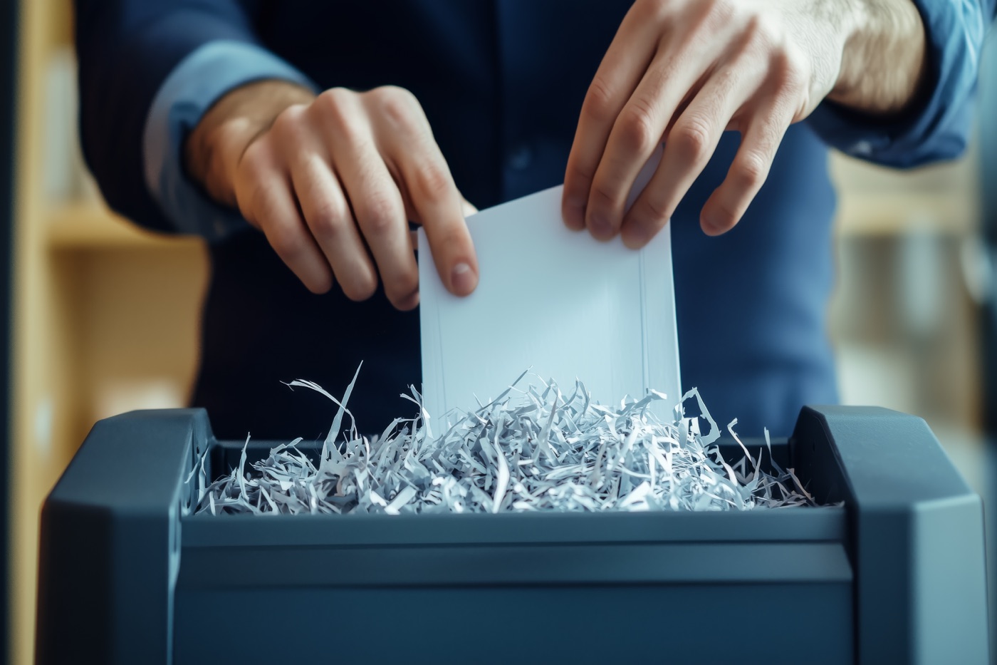 Confidential document destruction in Barcelona. Secure service for businesses with certification.