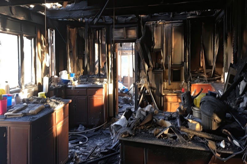 Post-fire cleaning