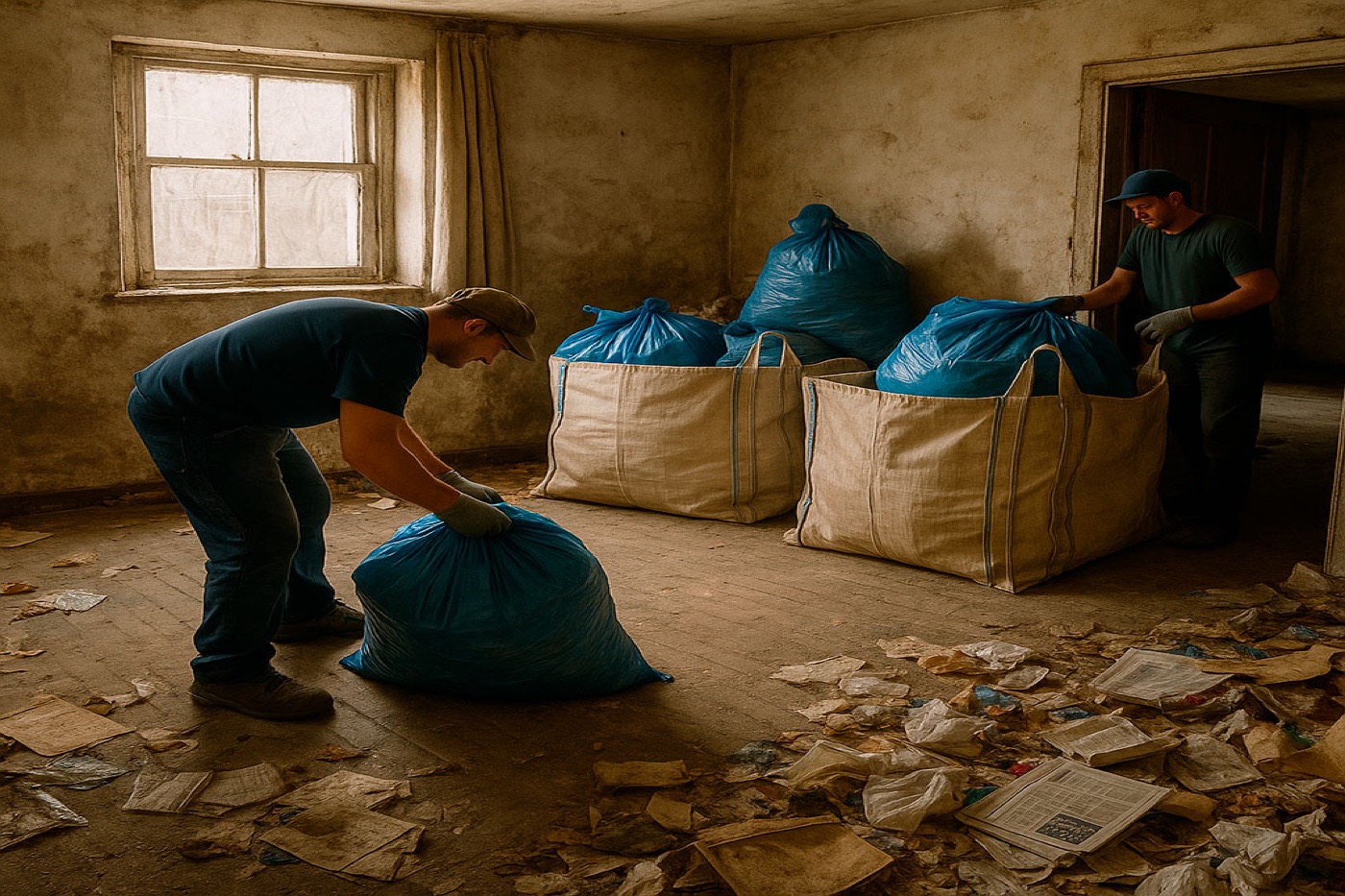 Bereavement clearance in Barcelona with maximum respect and discretion. Removal of belongings, cleaning and disinfection.